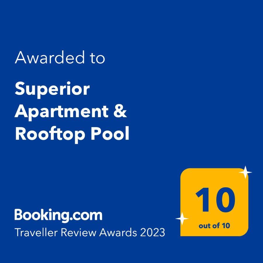 Superior Apartment & Rooftop Pool Виена Екстериор снимка